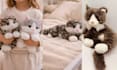 make custom plush toy stuffed animals handcrafted amigurumi toys