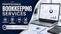 do bookkeeping, bank reconciliation,paye, vat and financial reporting