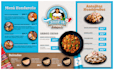 design a digital menu with qr code