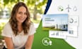 hydrogen fuel presentation, electrolyzer pitch deck, green hydrogen slides