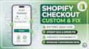 do shopify checkout custom extensibility fix shopify checkout customization code