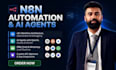 be your n8n developer and build custom n8n workflow automation