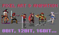 pixel art animation 2d pixel art sprite sheet character game art nsfw animation