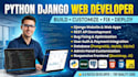 develop, fix, and customize your python django website