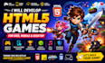 develop an addictive HTML5 game for web, mobile, or desktop