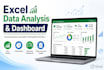 clean messy data and create professional excel analysis and dashboards