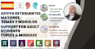 help adults understand and complete study modules comprende y completa módulos