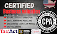 do business valuation, dcf valuation, financial modeling and valuation report