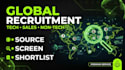 provide global recruitment and talent sourcing services