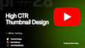 design high CTR thumbnail