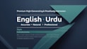 provide accurate urdu english translation for business and personal use