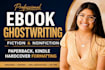 ghostwrite and edit your christian fiction book and devotional