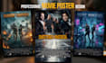 design professional action and cinematic movie posters