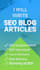 write SEO blog articles and website content