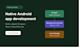 develop a native android app using kotlin