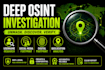 perform osint geolocation and username analysis