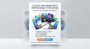 design professional school registration and promotional
