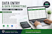 do excel data entry copy pest