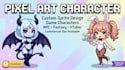 do pixel art animation, pixel art sprite sheet pixel animation character design