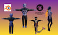 create and rig custom vrchat avatar animation, emotes, dances and gestures