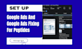 setup and fix peptide google ads for woocommerce and supplements store