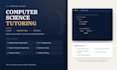 tutor you in computer science and programming