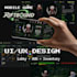 design mobile game UI UX and interfaces