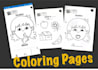 ilustrare dibujos lineales para tu libro de colorear