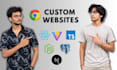 custom website modern tech
