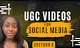 create a ugc video for your product