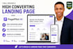 design a high converting shopify landing page and product page using pagepilot