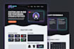 design and build a modern personal portfolio or landing page