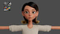 3d cartoon character model stylized game character 3d chibi mascot blender file