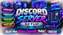 set up a professional gaming discord server your