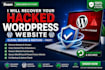 recover and fix your hacked wordpress website