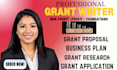grant proposal, grant research, business plan, grant application