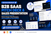 design or redesign a b2b saas presentation or sales deck