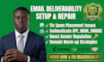 fix email deliverability setup spf dkim dmarc domain authentication