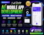 develop ai mobile app flutter react native ios android app mvp app development