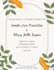 create a personalized invitation and rsvp card