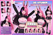 create and rig a debut ready 3d vtuber avatar, vroid avatar, vrchat model