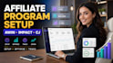 setup optimize awin impact cj affiliate program and tracking
