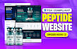 build fda compliant peptide website or supplement website, peptide store design