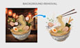 remove image background and deliver transparent png