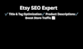 optimize etsy listings with SEO and product descriptions