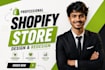 design shopify store, ecommerce dropshipping store