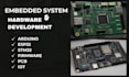 design embedded circuits, firmware, arduino, esp32, stm32, hardware development