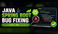 fix bugs and add features to your java spring boot application