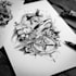 create custom traditional tattoo art