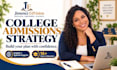 provide college admissions coaching and strategy